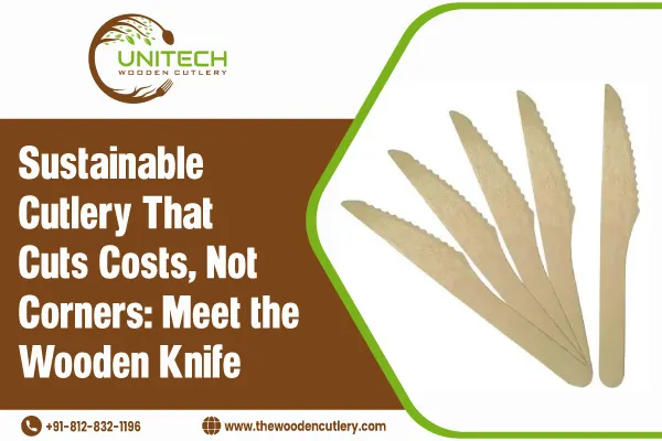Sustainable Wooden Knife