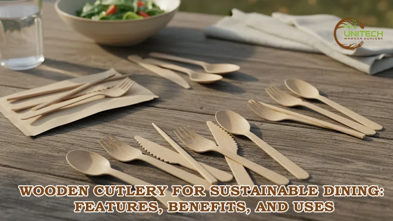 Wooden Cutlery for Sustainable Dining: Features, Benefits, and Uses